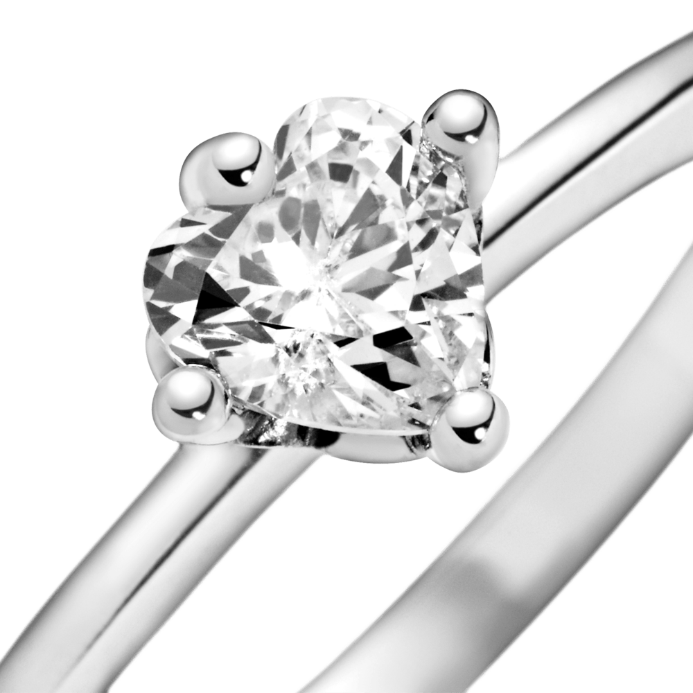 Caurspīdīgās sirds gredzens