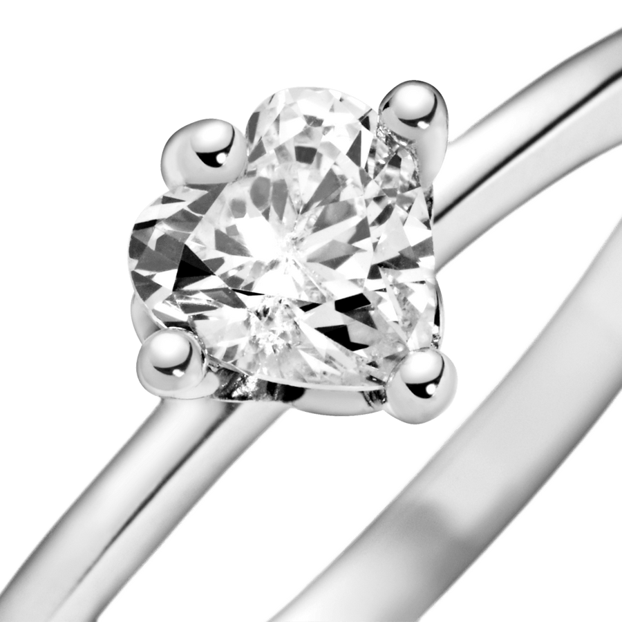 Caurspīdīgās sirds gredzens