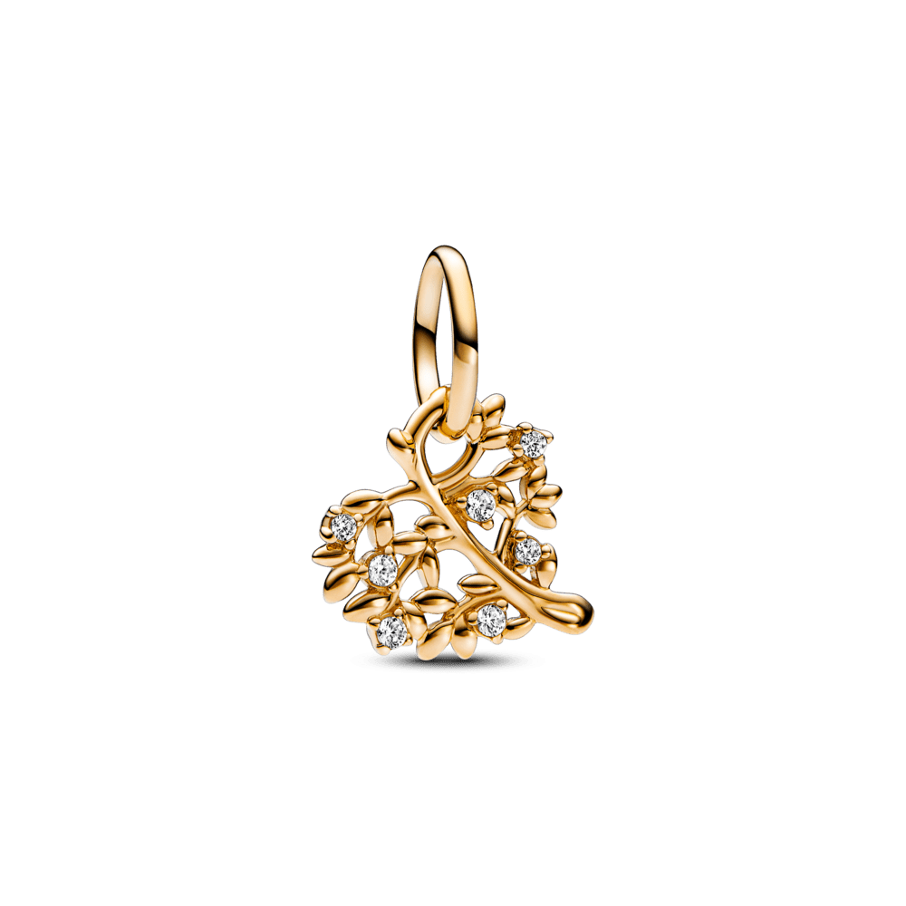 Mirdzošais piekarināmais sirsniņas un ģimenes koka amulets