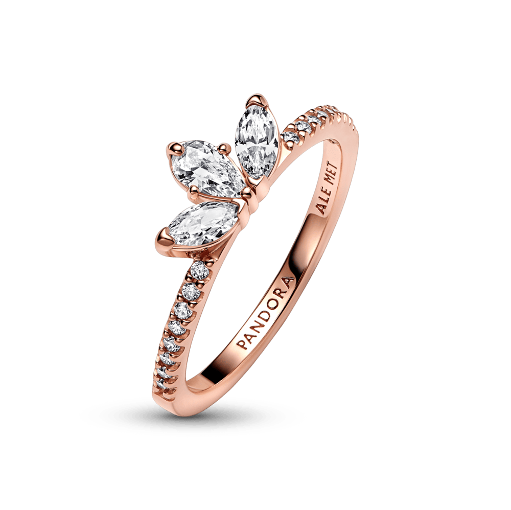 Mirdzošais herbārija ķekara gredzens