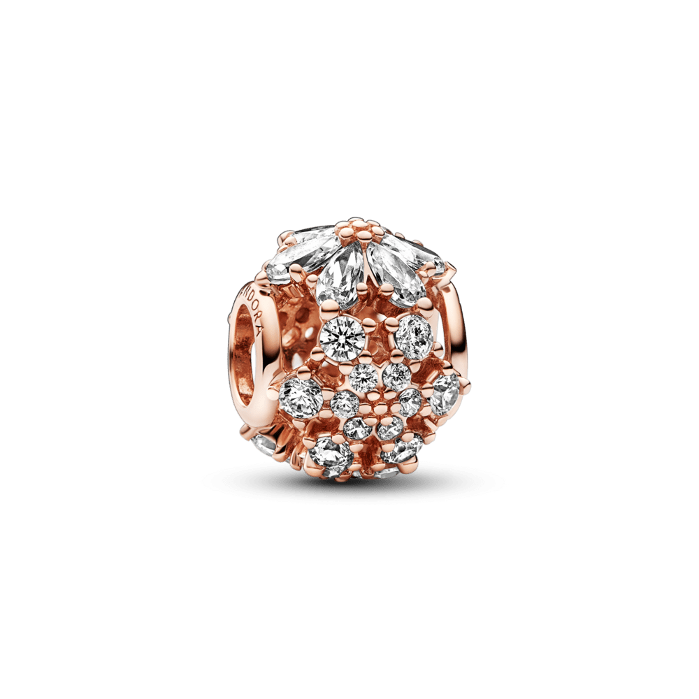 Mirdzošais apaļais herbārija ķekara amulets