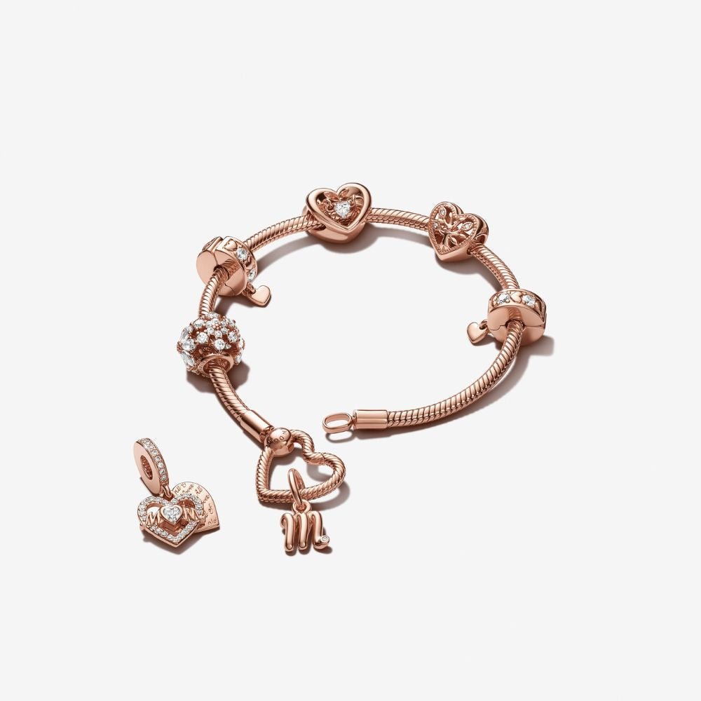 Mirdzošais apaļais herbārija ķekara amulets