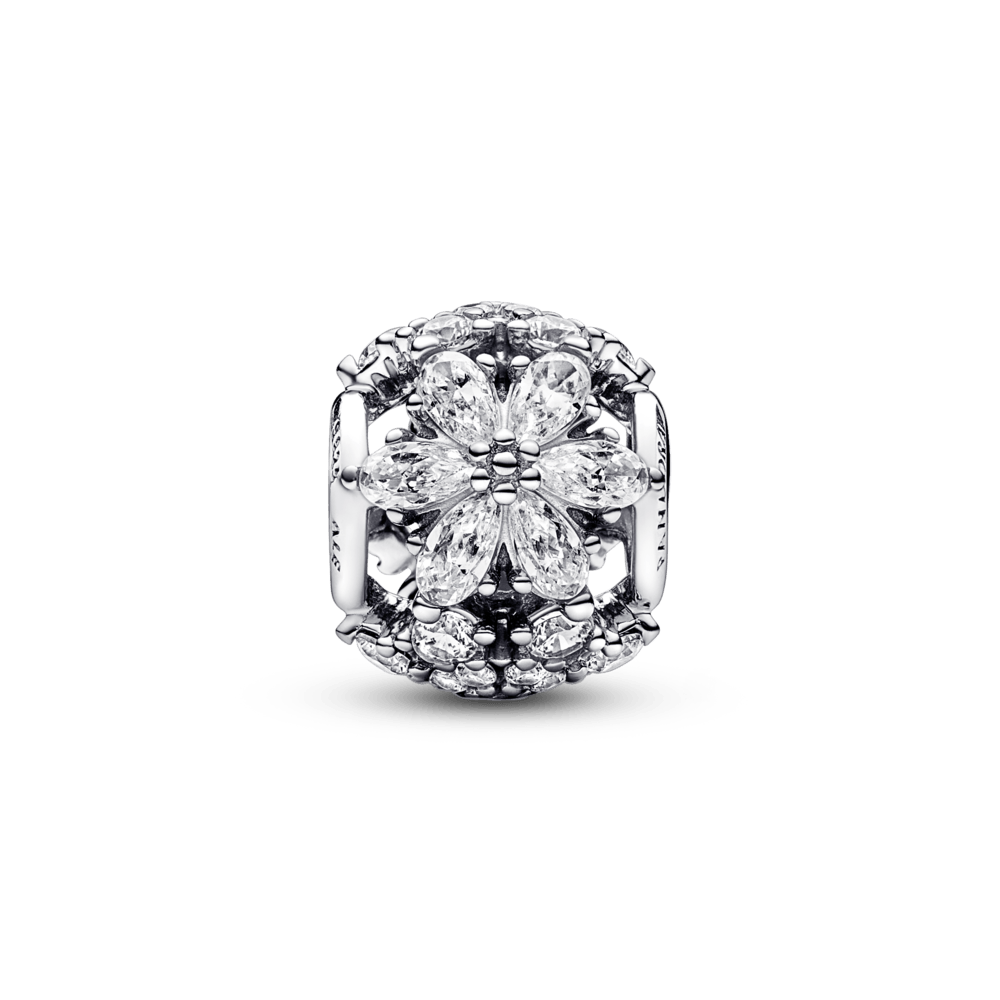 Mirdzošais apaļais herbārija ķekara amulets