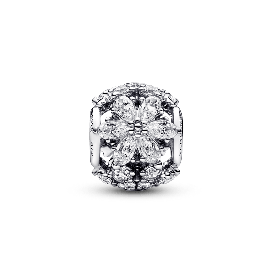 Mirdzošais apaļais herbārija ķekara amulets