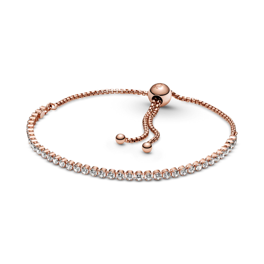Sparkling Slider Tennis Bracelet