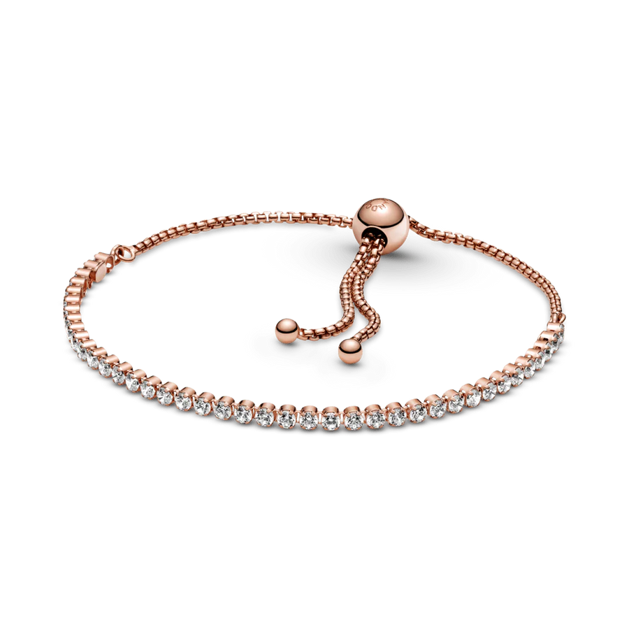 Sparkling Slider Tennis Bracelet