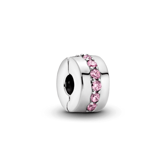 Rozā dzirkstošs amulets