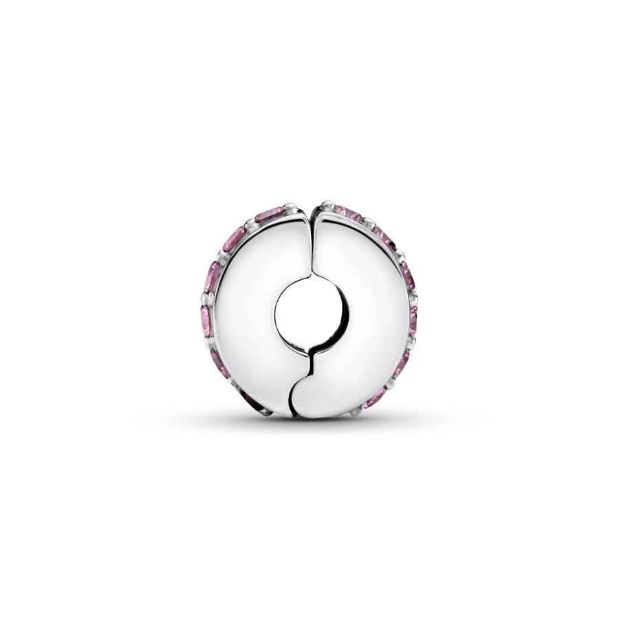 Rozā dzirkstošs amulets