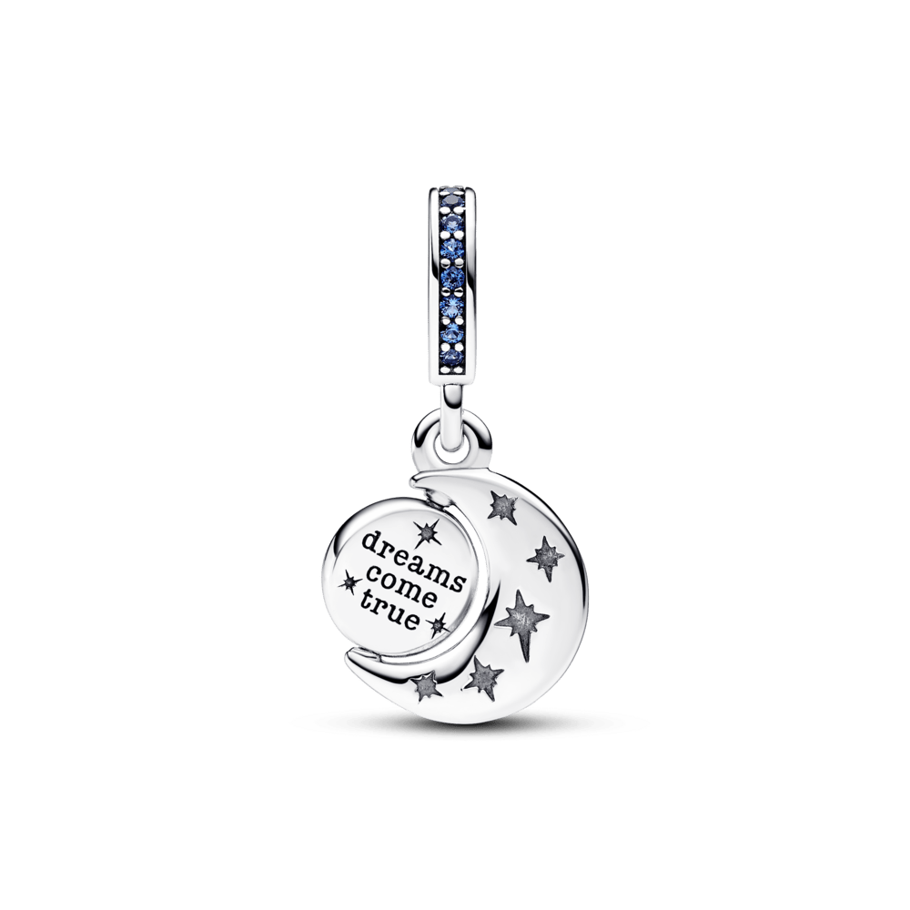 Dzirkstoši rotējošais mēness piekariņš