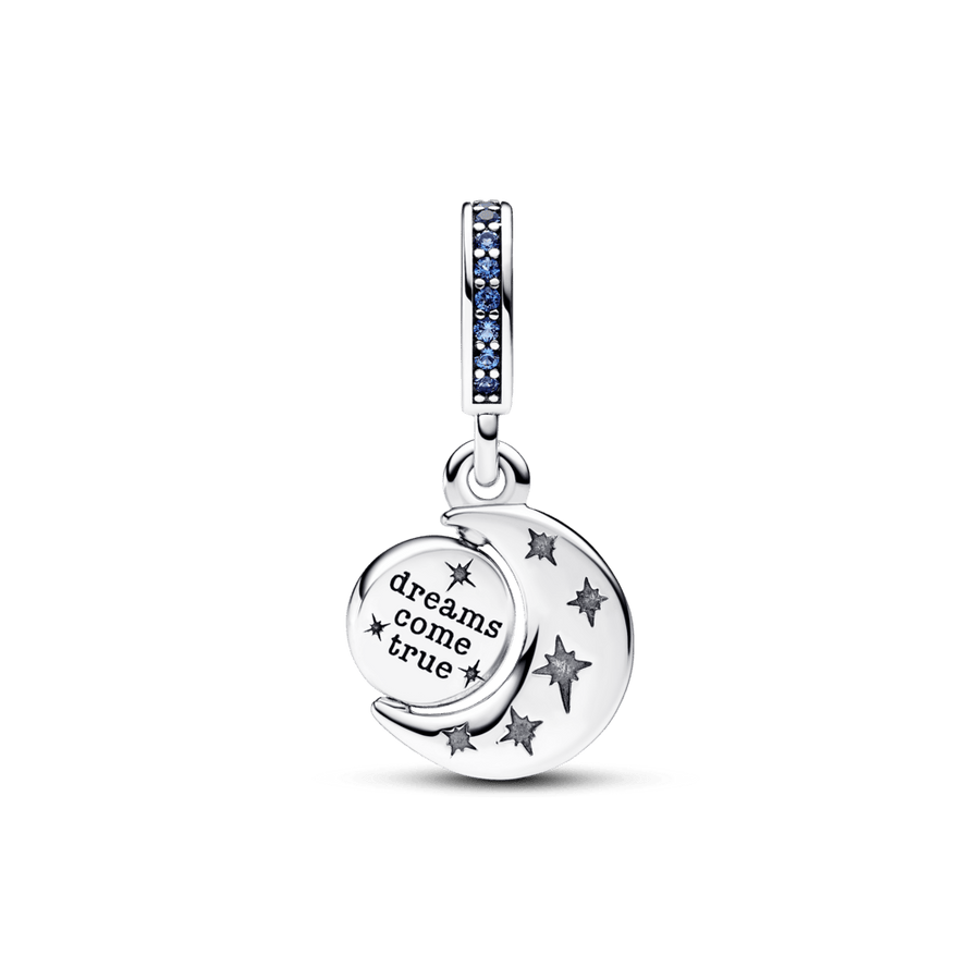 Dzirkstoši rotējošais mēness piekariņš