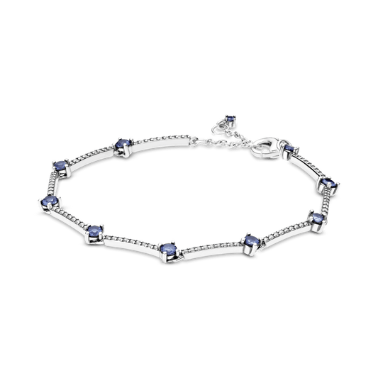 Mirdzoša pavé stienīšu rokassprādze