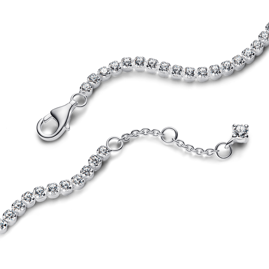 Mirdzošā tenisa rokassprādze