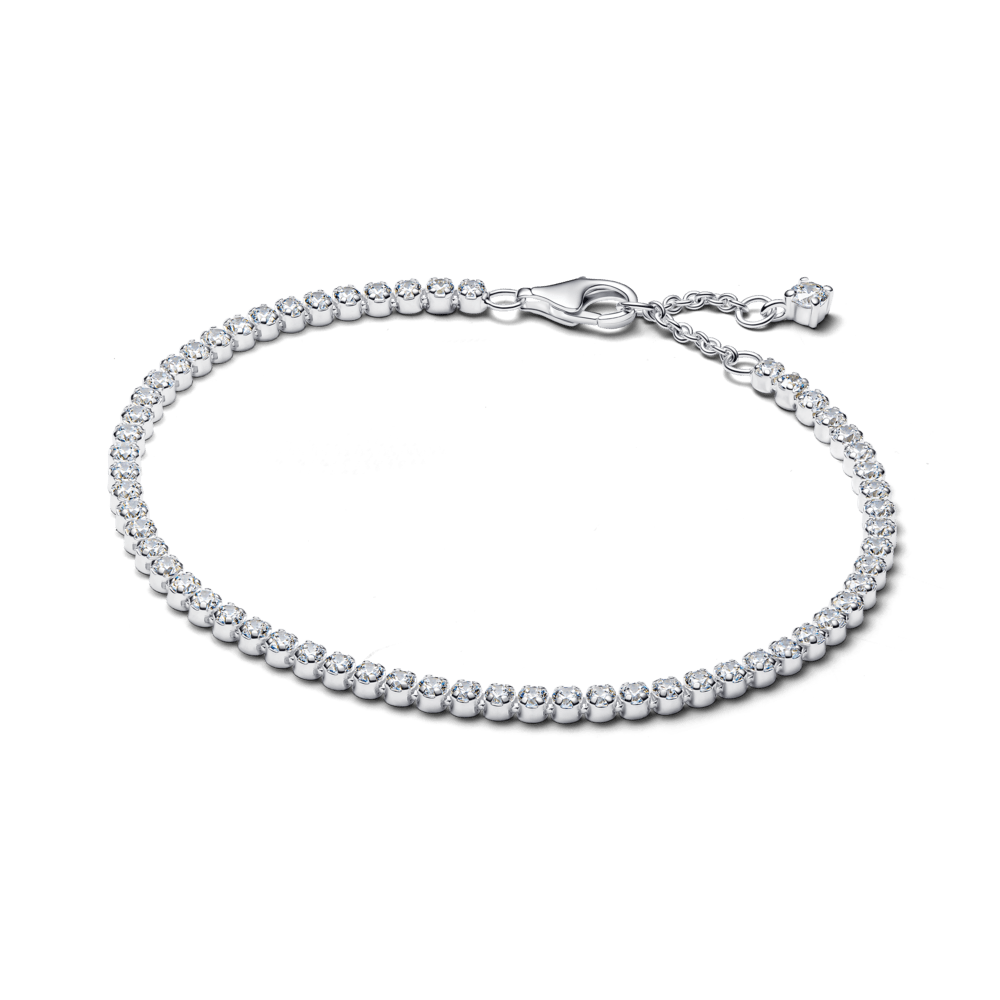 Mirdzošā tenisa rokassprādze