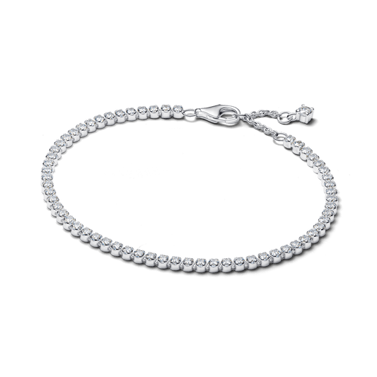 Mirdzošā tenisa rokassprādze