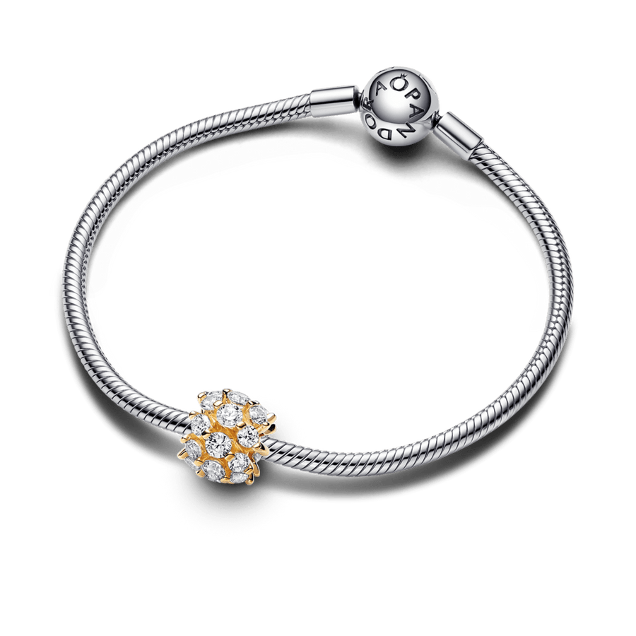 Mirdzošs apaļais amulets