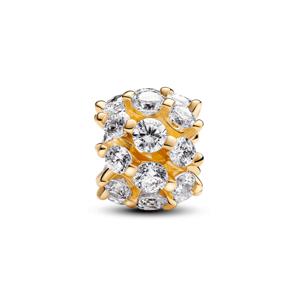 Mirdzošs apaļais amulets