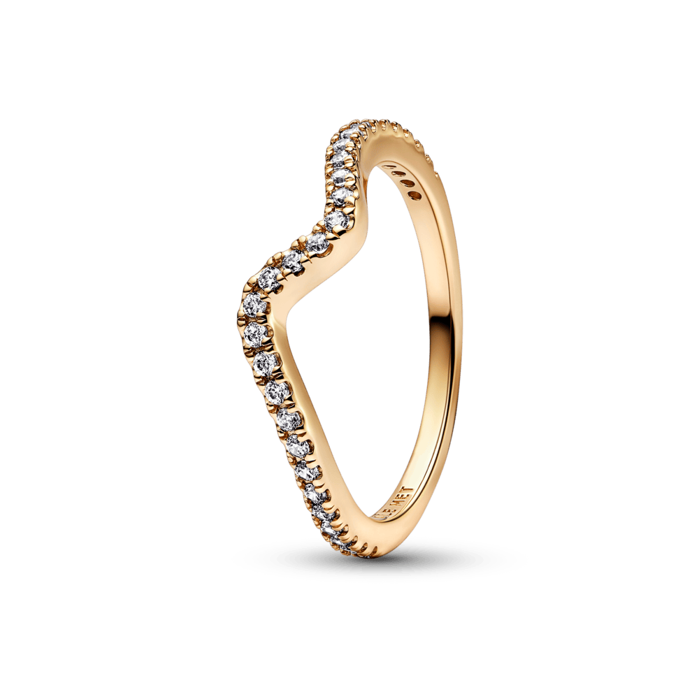 Mirdzošs viļņveida gredzens