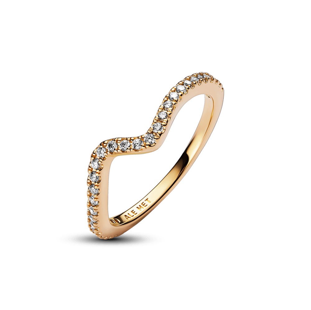 Mirdzošs viļņveida gredzens