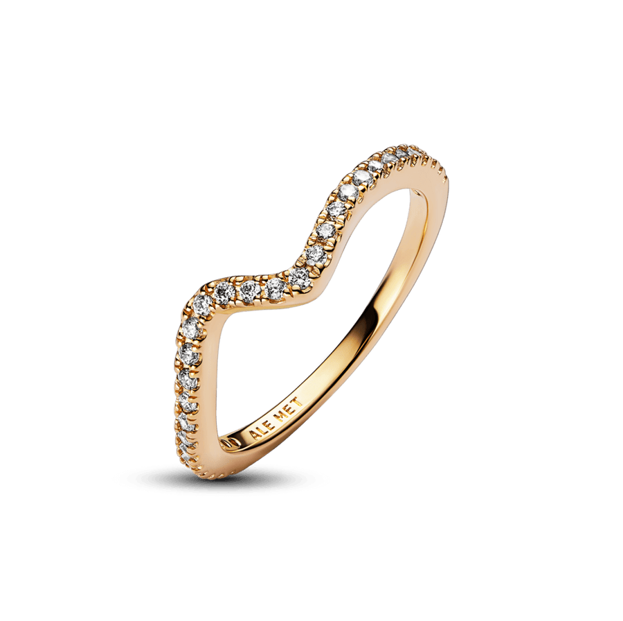 Mirdzošs viļņveida gredzens