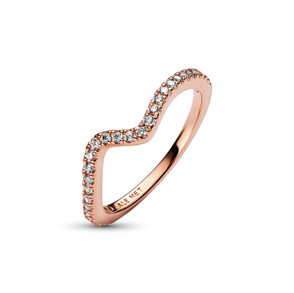 Mirdzošs viļņveida gredzens