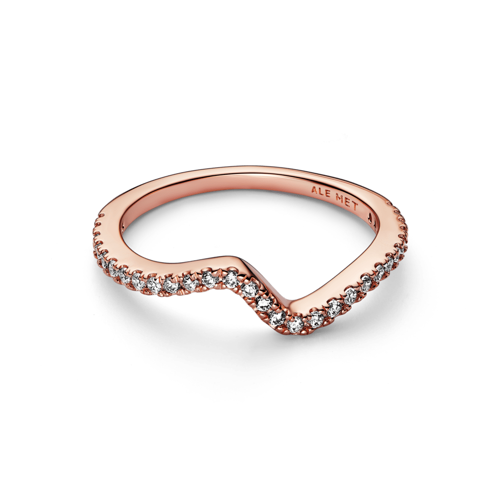 Mirdzošs viļņveida gredzens