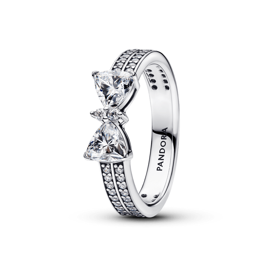 Mirdzoša tauriņa divrindu gredzens