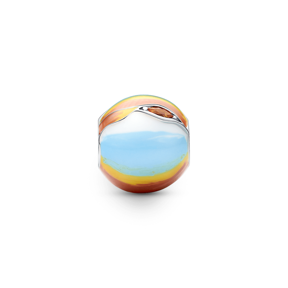 Planētas Jupiters mirdzošais amulets