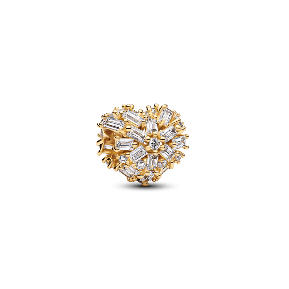 Mirdzošais sirds amulets