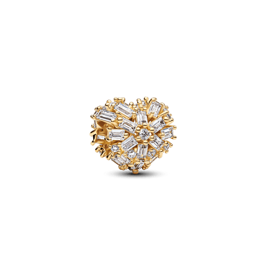 Mirdzošais sirds amulets