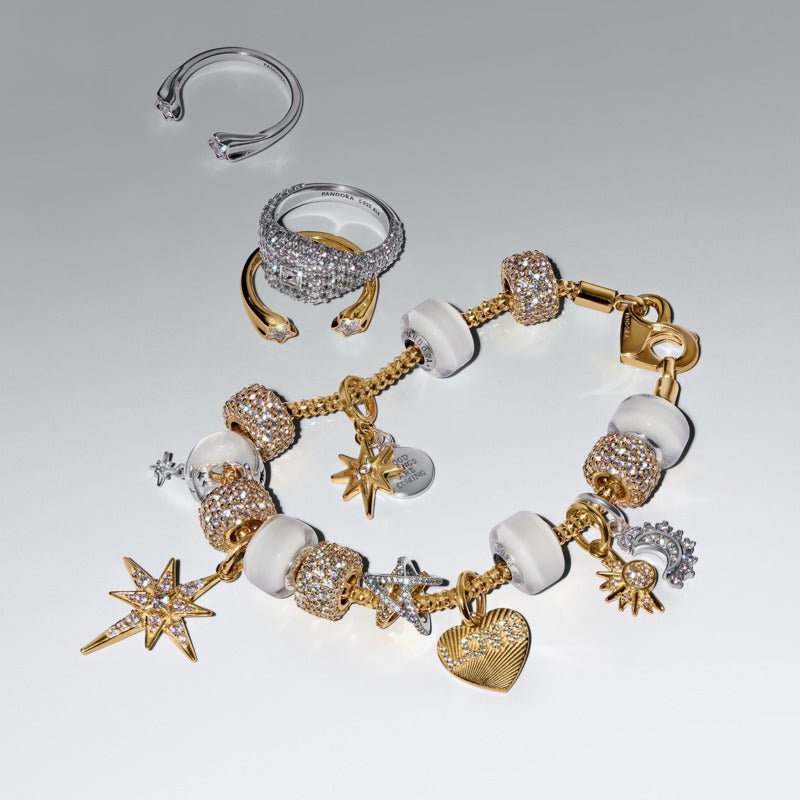 Krustenisks, mirdzošs zvaigznes amulets