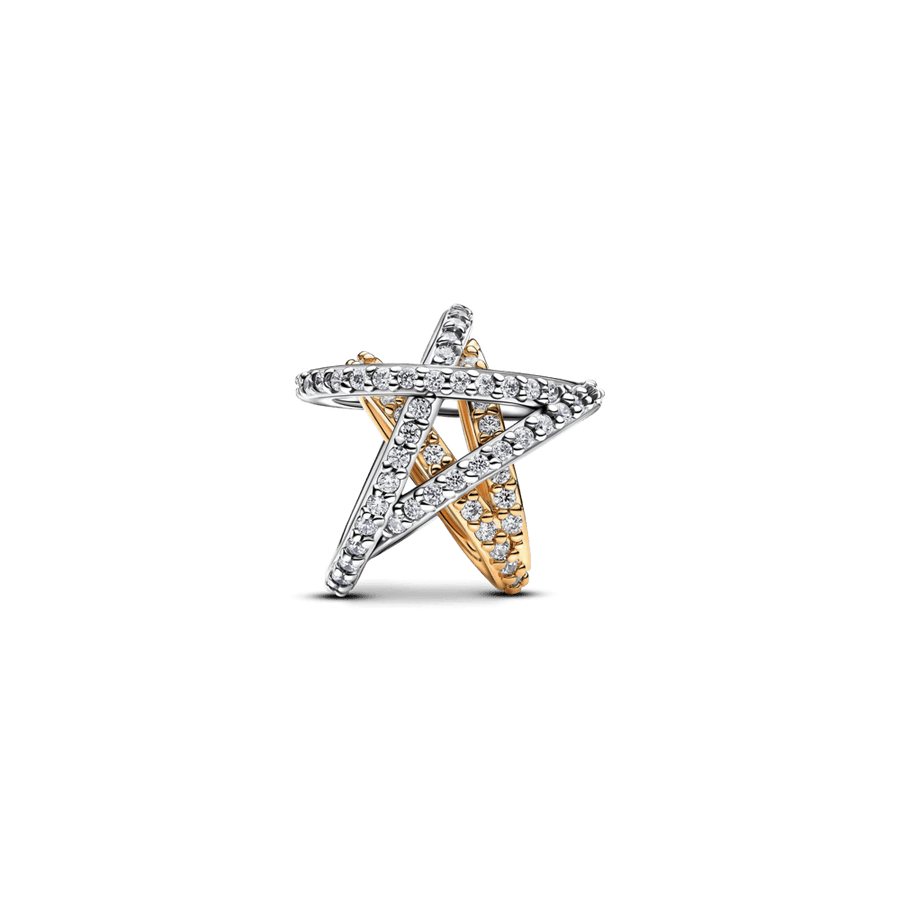 Krustenisks, mirdzošs zvaigznes amulets