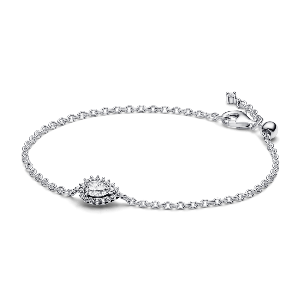 Mirdzošā bumbiera ķēdītes aproce