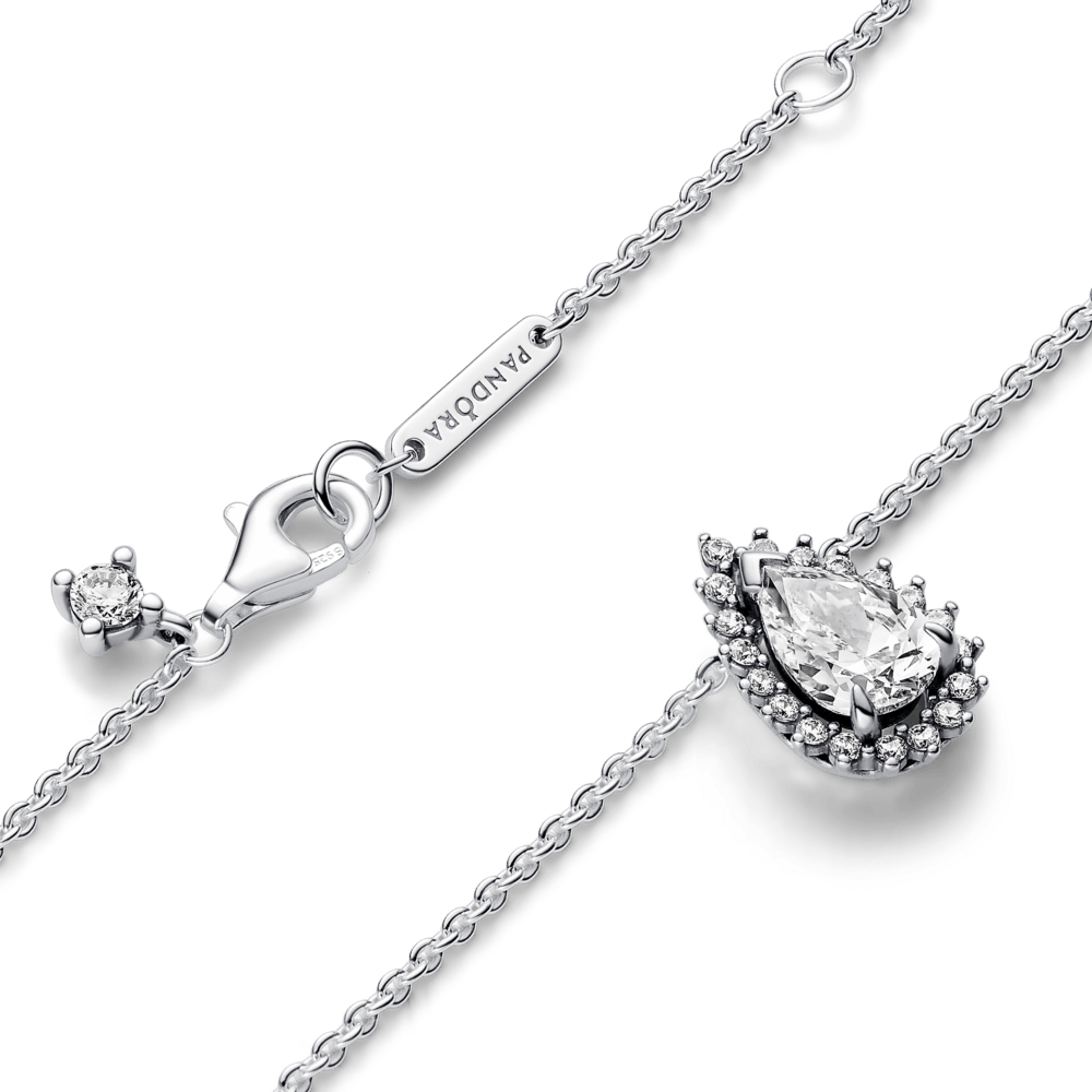 Dzirkstošā bumbiera kaklarota