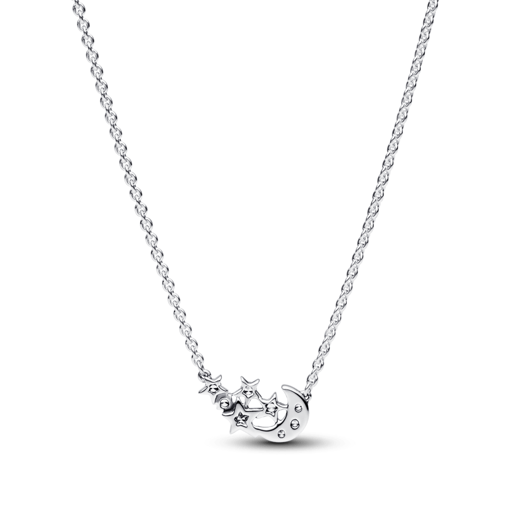 Mirdzošā mēness un zvaigznes kaklarota