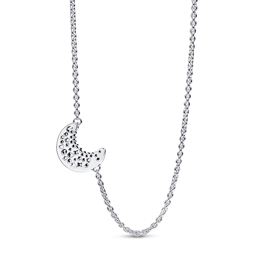 Mirdzošā kulona kaklarota Crescent Moon