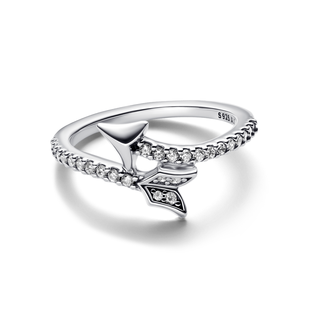 Mirdzošais bultas gredzens