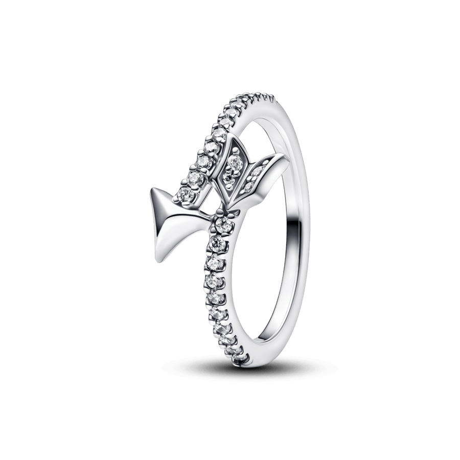 Mirdzošais bultas gredzens