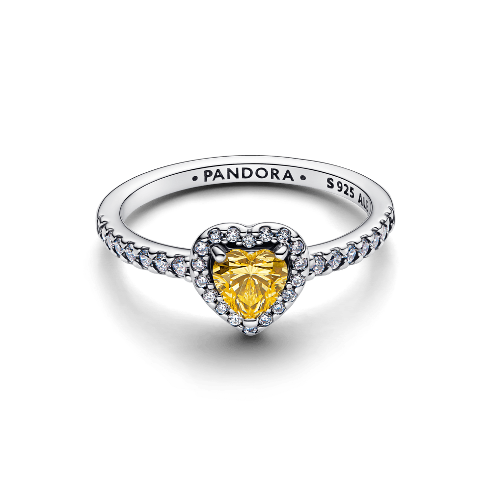 Uzlabots mirdzošais sirds gredzens