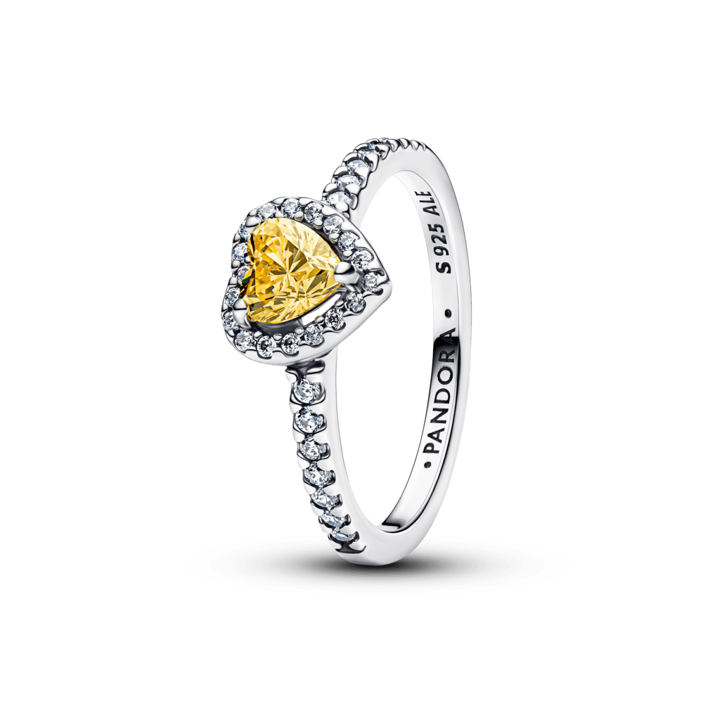 Uzlabots mirdzošais sirds gredzens