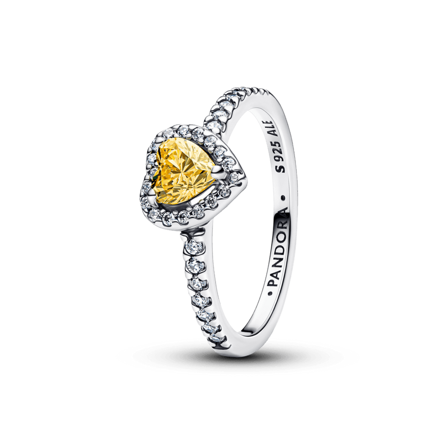 Uzlabots mirdzošais sirds gredzens