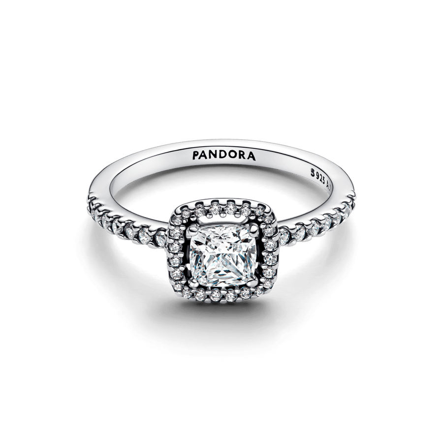 Mirdzošais kvadrātveida Halo gredzens