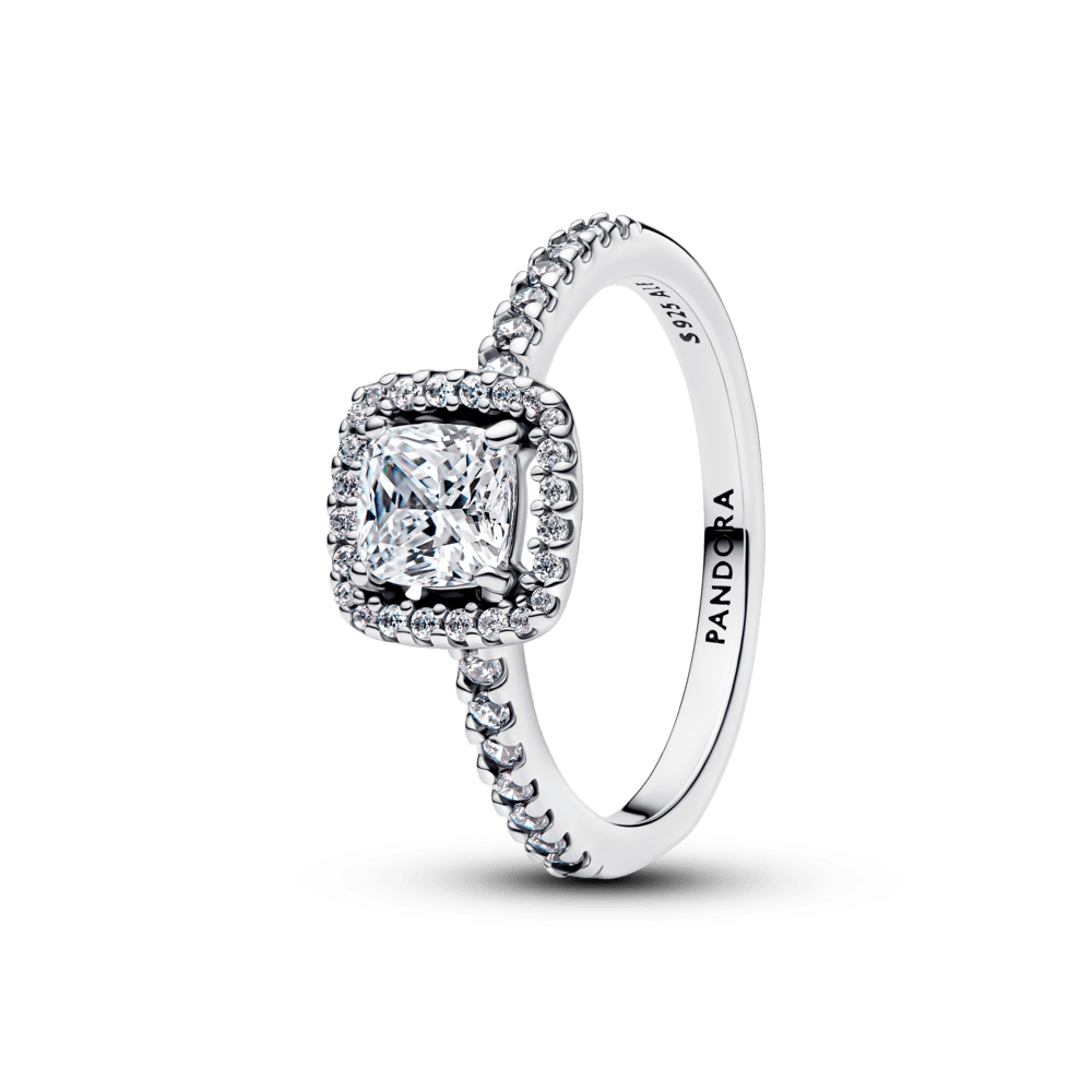 Mirdzošais kvadrātveida Halo gredzens