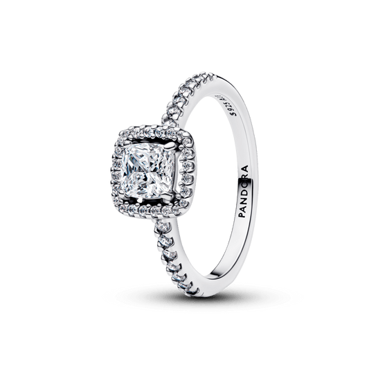 Mirdzošais kvadrātveida Halo gredzens