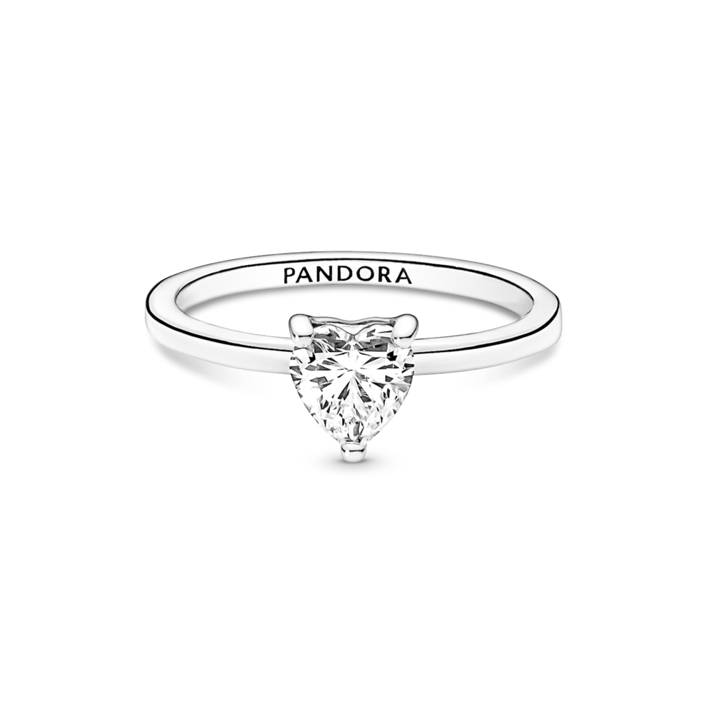 Mirdzošais gredzens ar vienu sirsniņformas akmentiņu