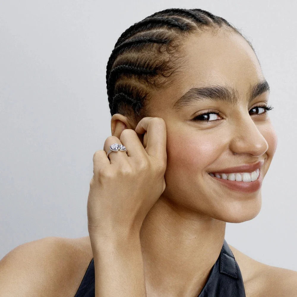 Mirdzoša Halo sirds gredzens