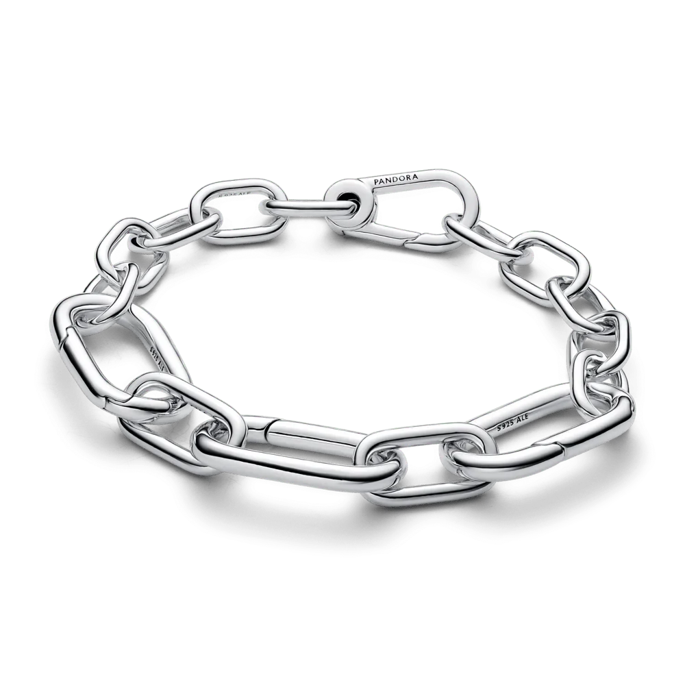 Apjomīga ķēdes posmu rokassprādze