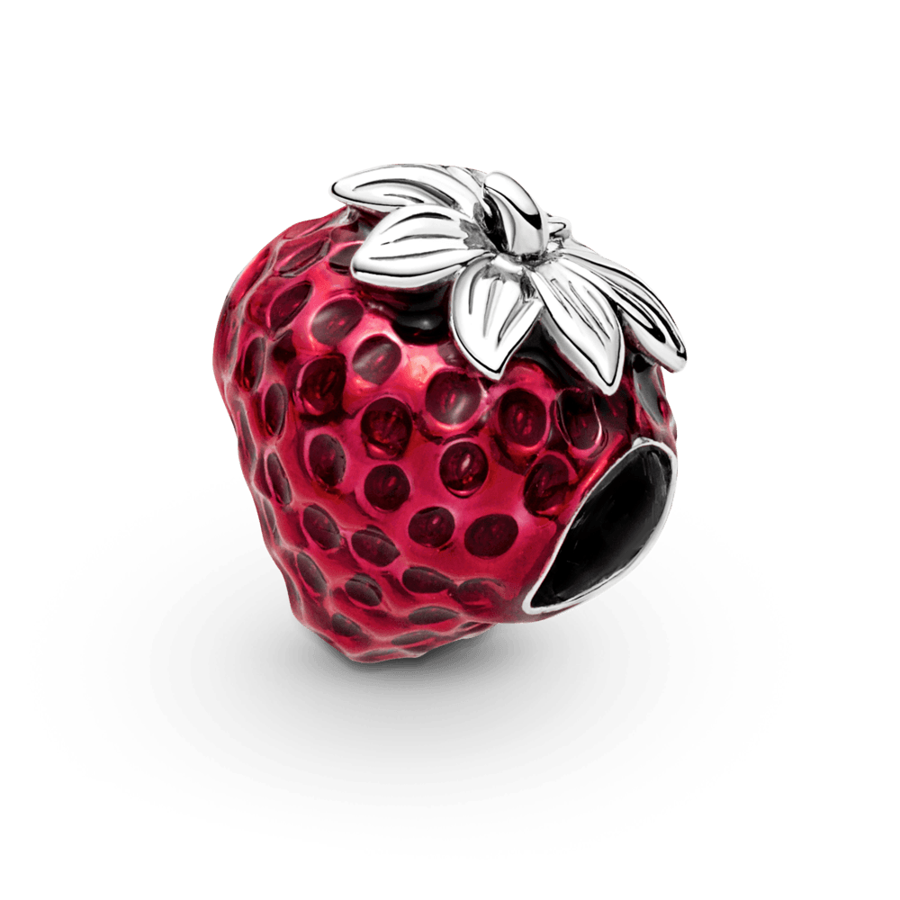 Zemeņogas amulets ar sēkliņām