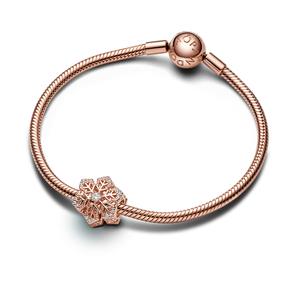 Pulēts sniegpārsliņas amulets