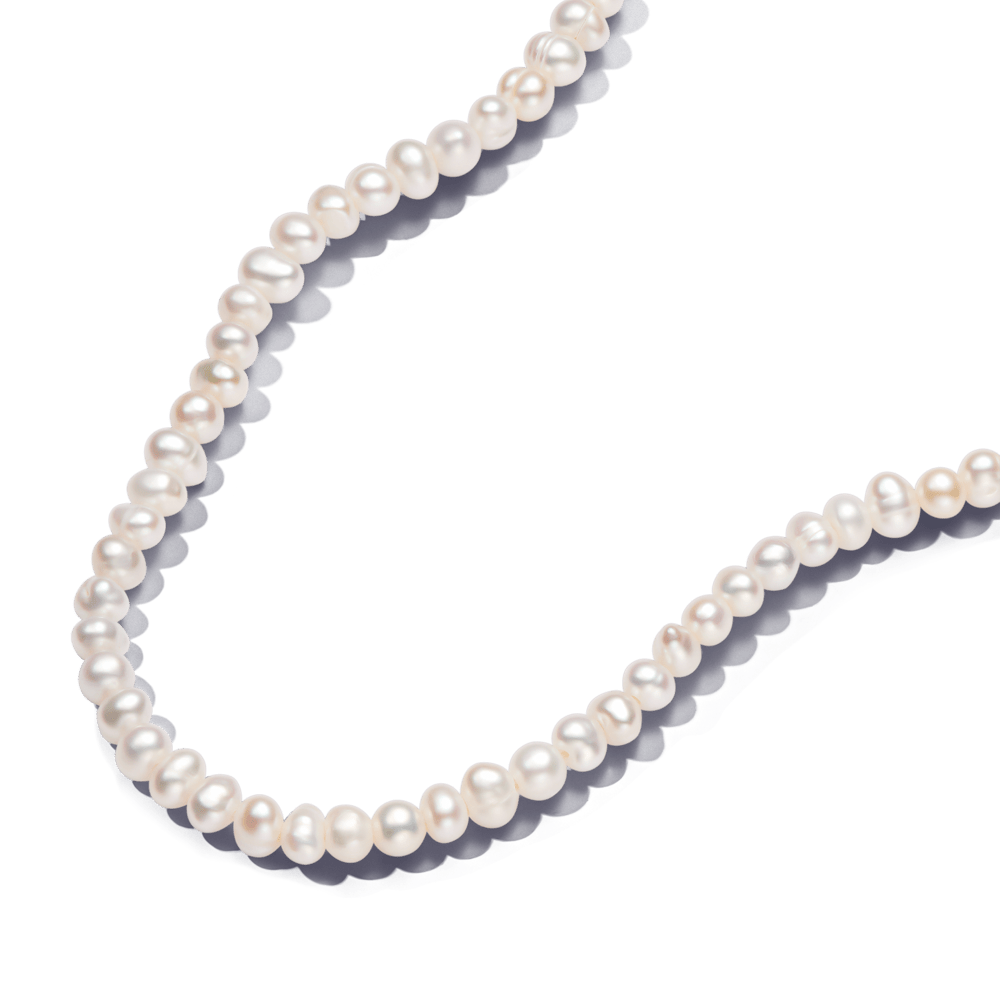 Saldūdens kultivētu pērļu T-veida Collier kaklarota