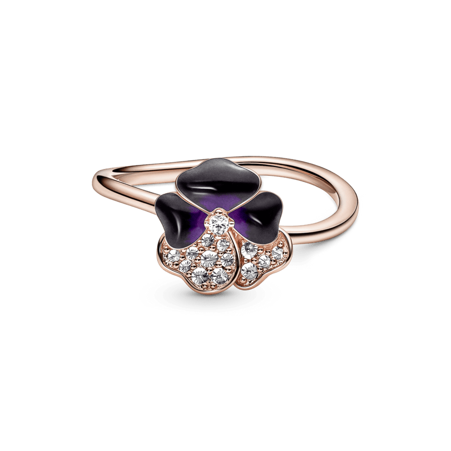 Koši violetais atraitnīšu gredzens